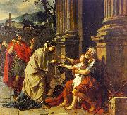 Jacques-Louis David Belisarius oil painting reproduction